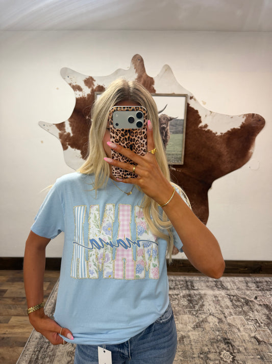 Mama Floral Tee