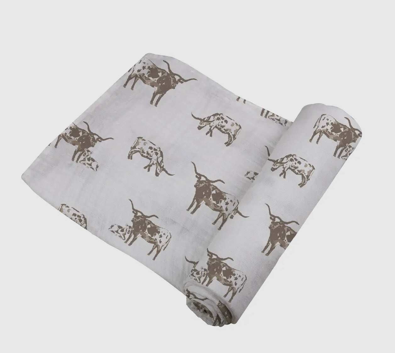 Texas Longhorn Bamboo Swaddle