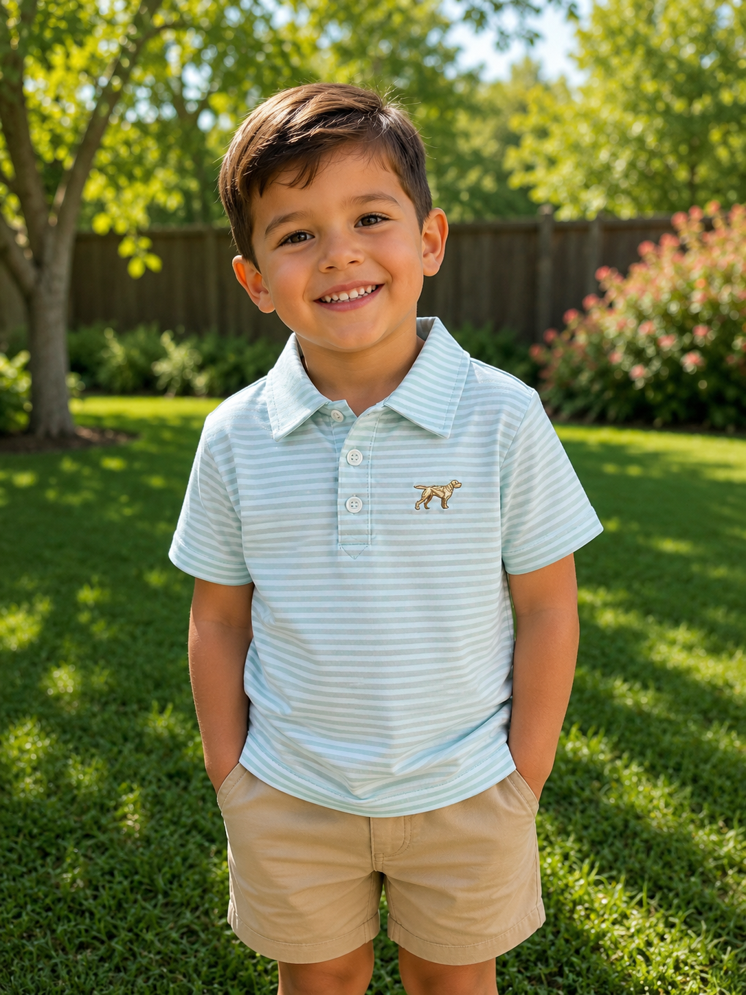 Boys| Bay signature polo