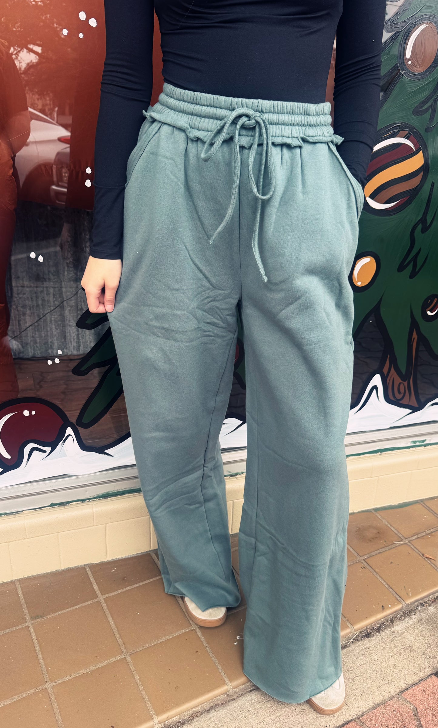 Sage Green Sweatpants
