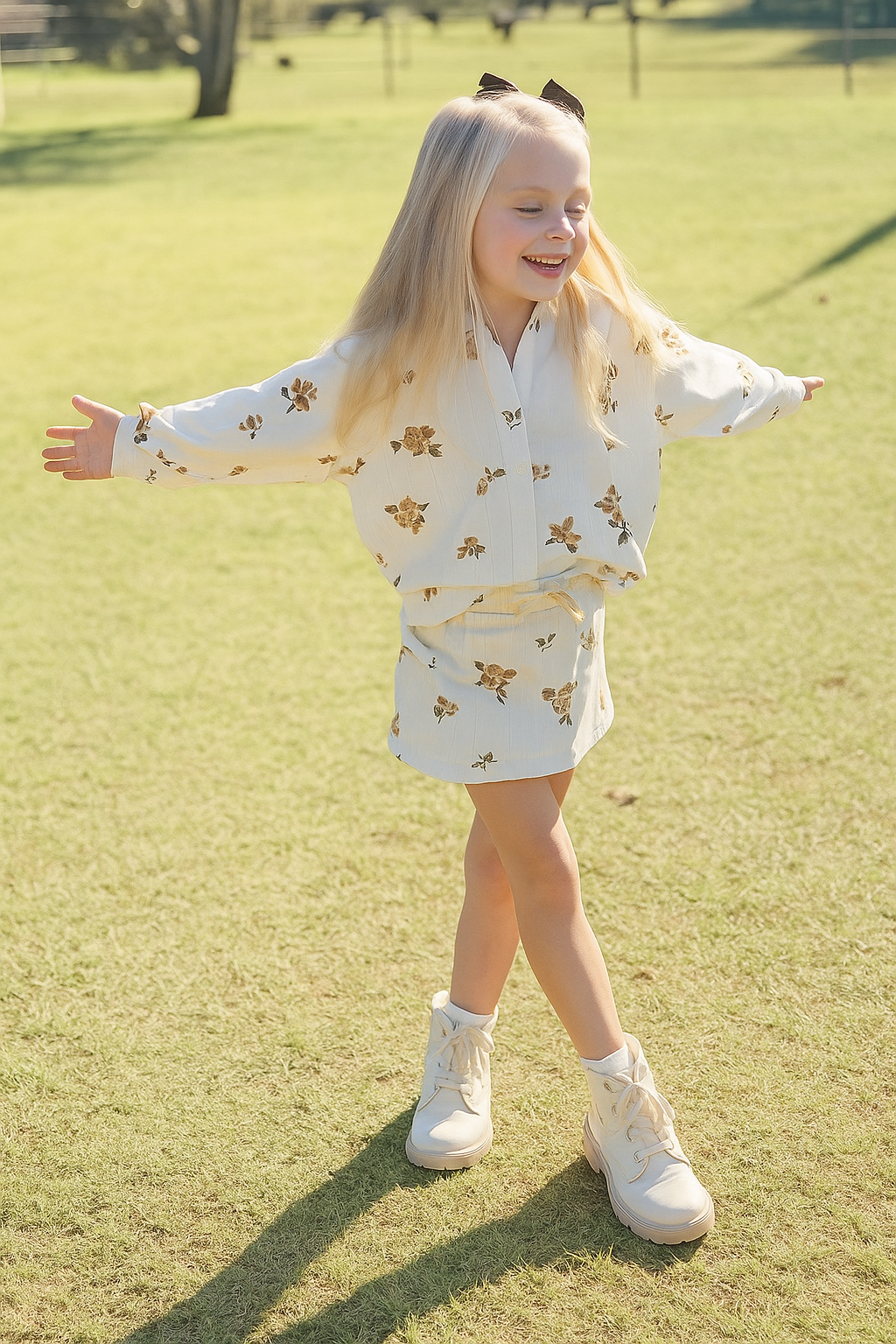 Harvest Flower Two Piece