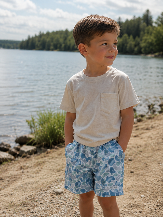 Boys | Saltwater Camo Shorts