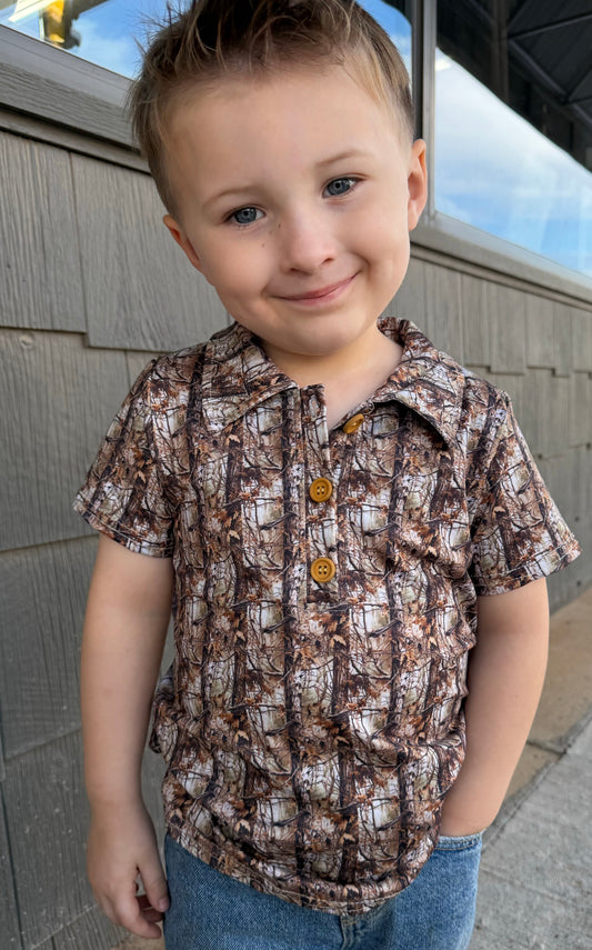 Tree Camo Polo