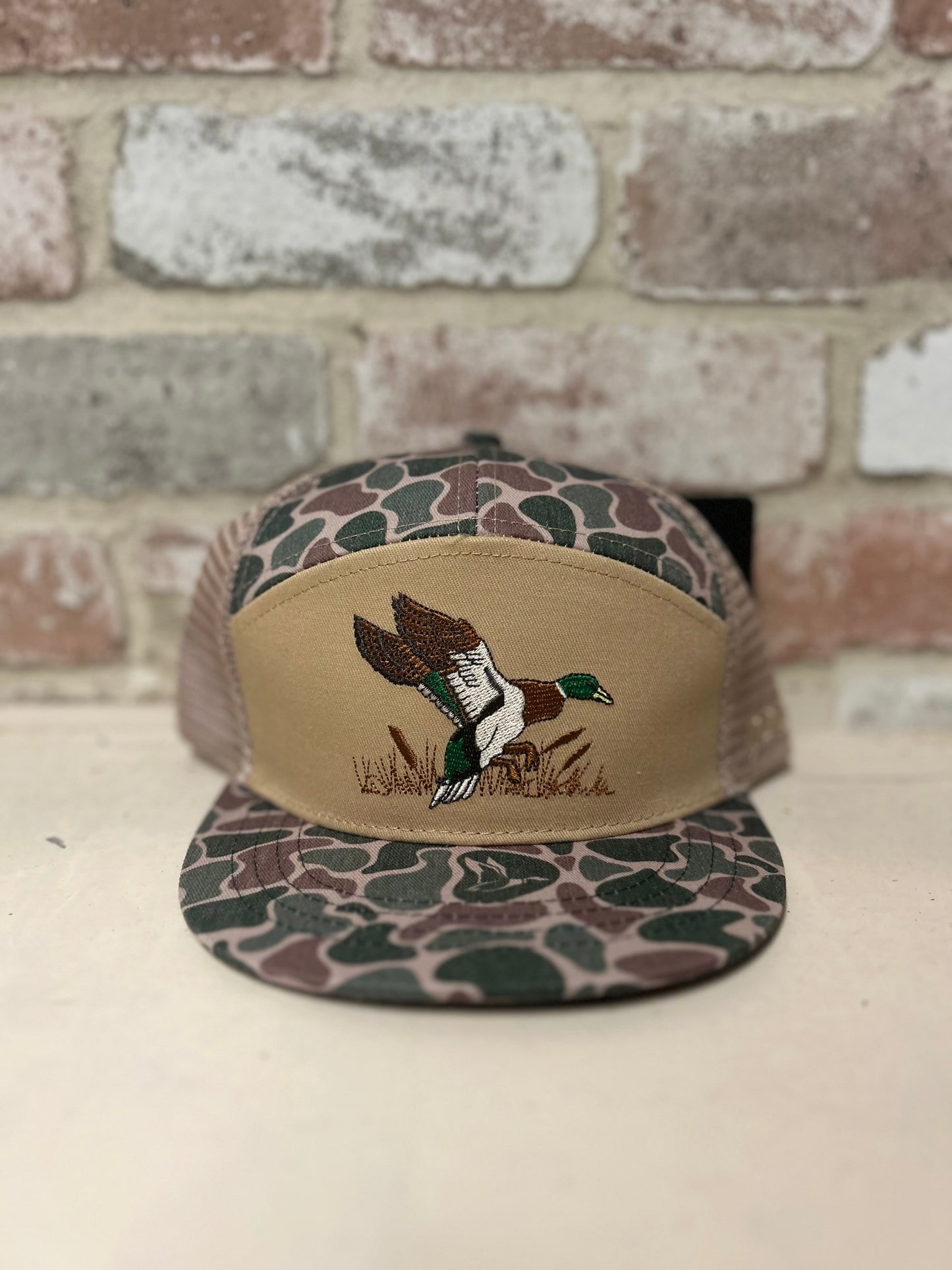 Boys| Full camo duck hat
