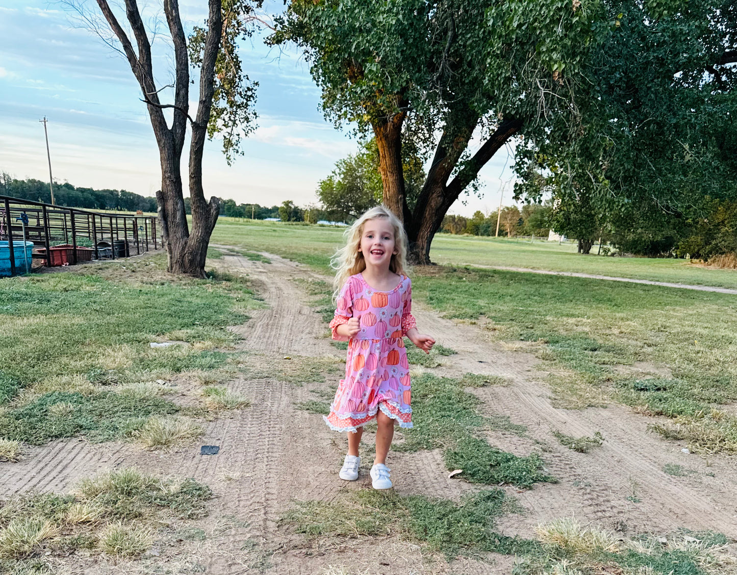 Pink Pumpkin Dress