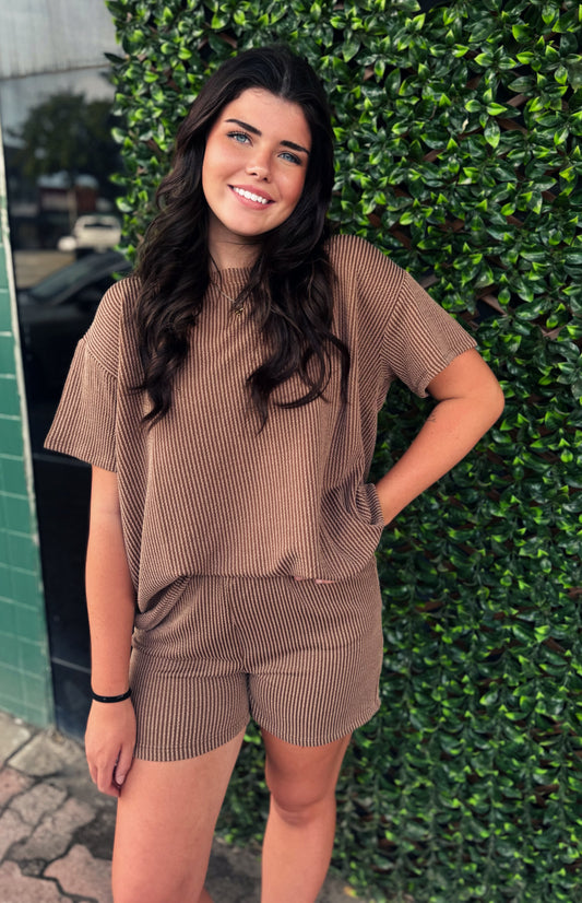 Brown Urban Short Sets