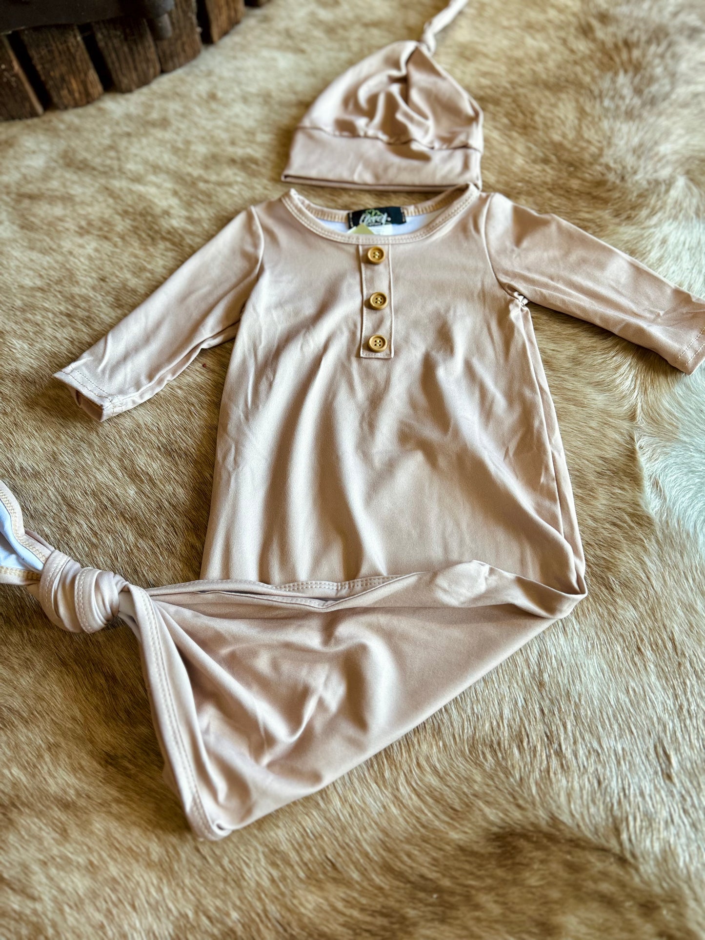 Sand Knotted Gown