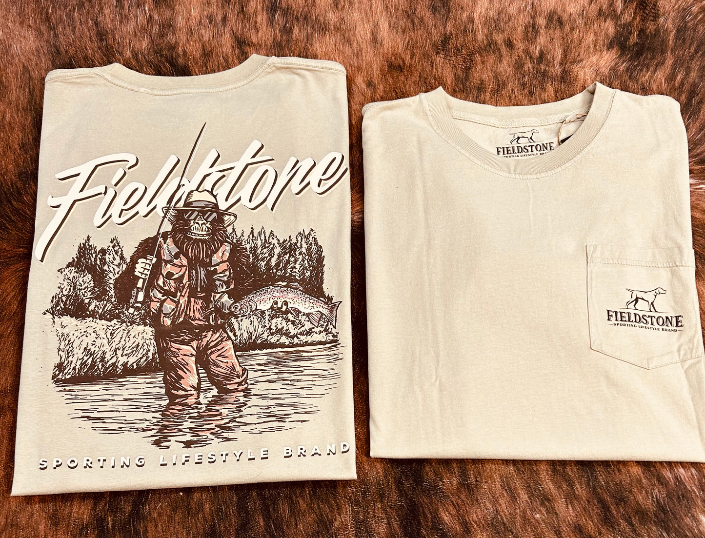 Bigfoot Fly Fishing Tee