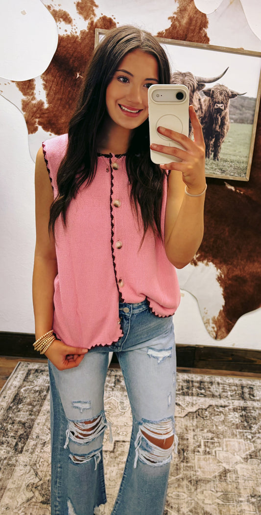 The Blush Harper Vest