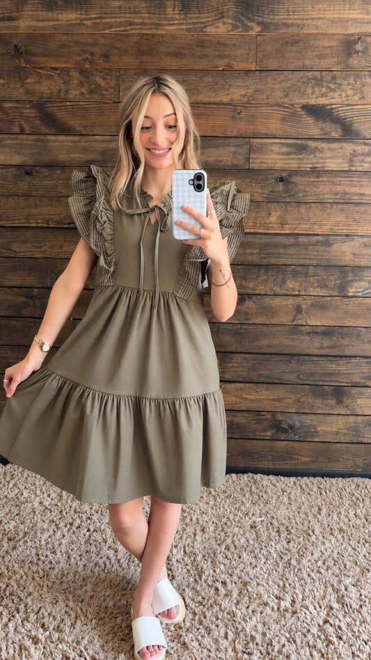 Evergreen Darling Dress