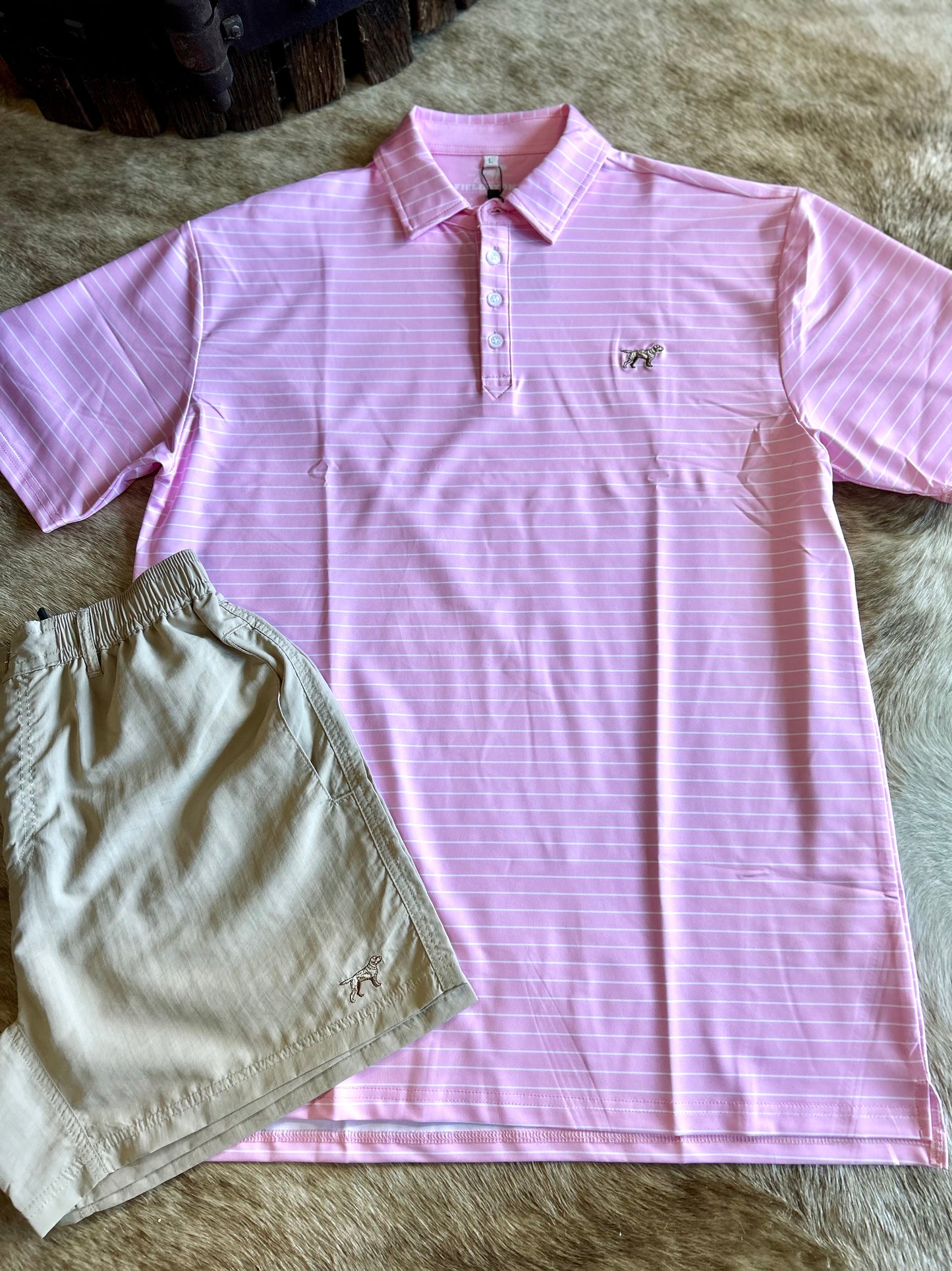 Men’s| PINK clubhouse polo