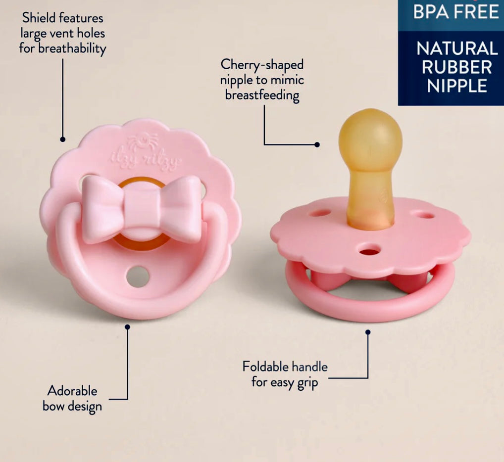 Pink Bow Pacifier
