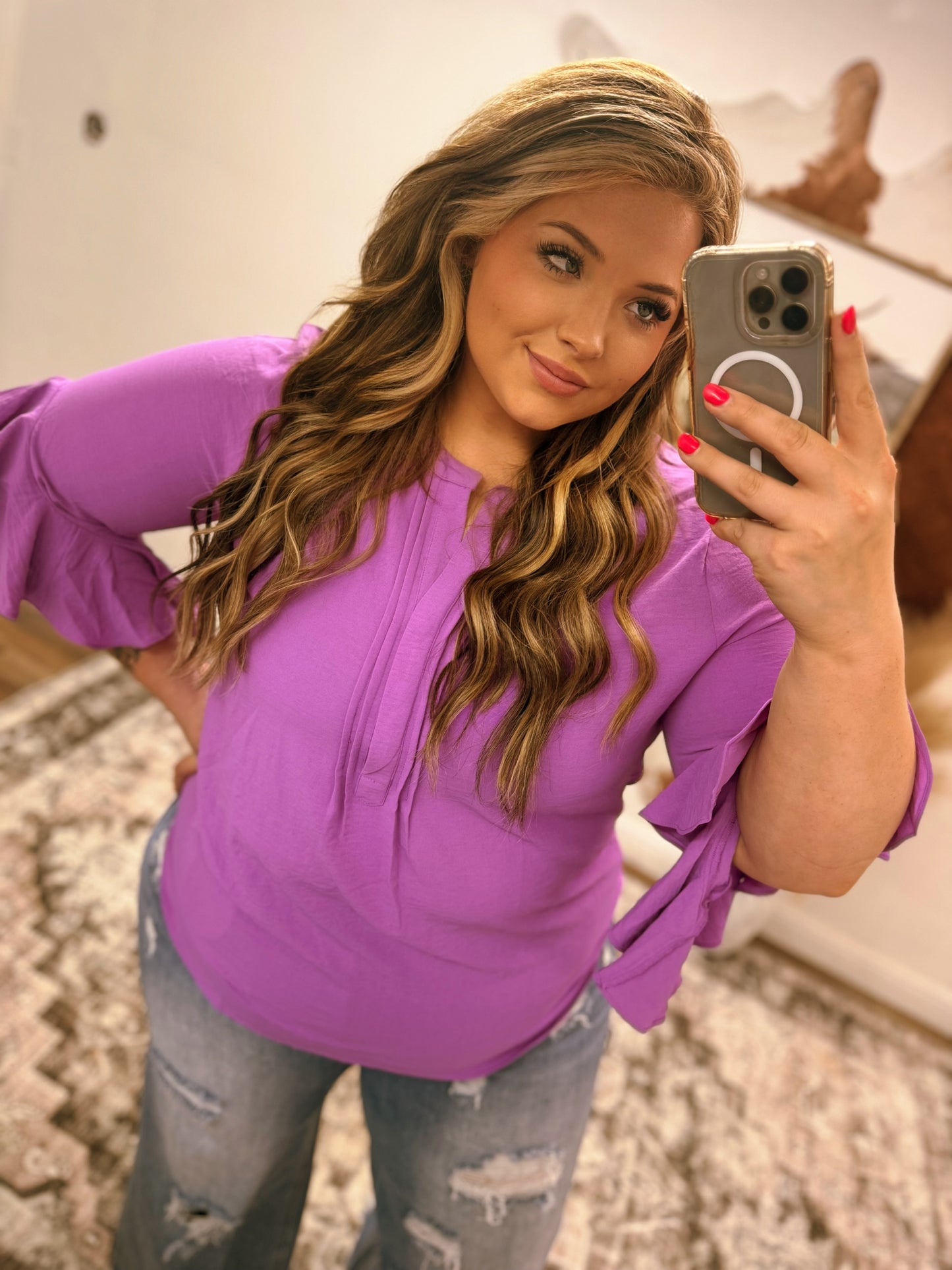 Orchid Belle Top