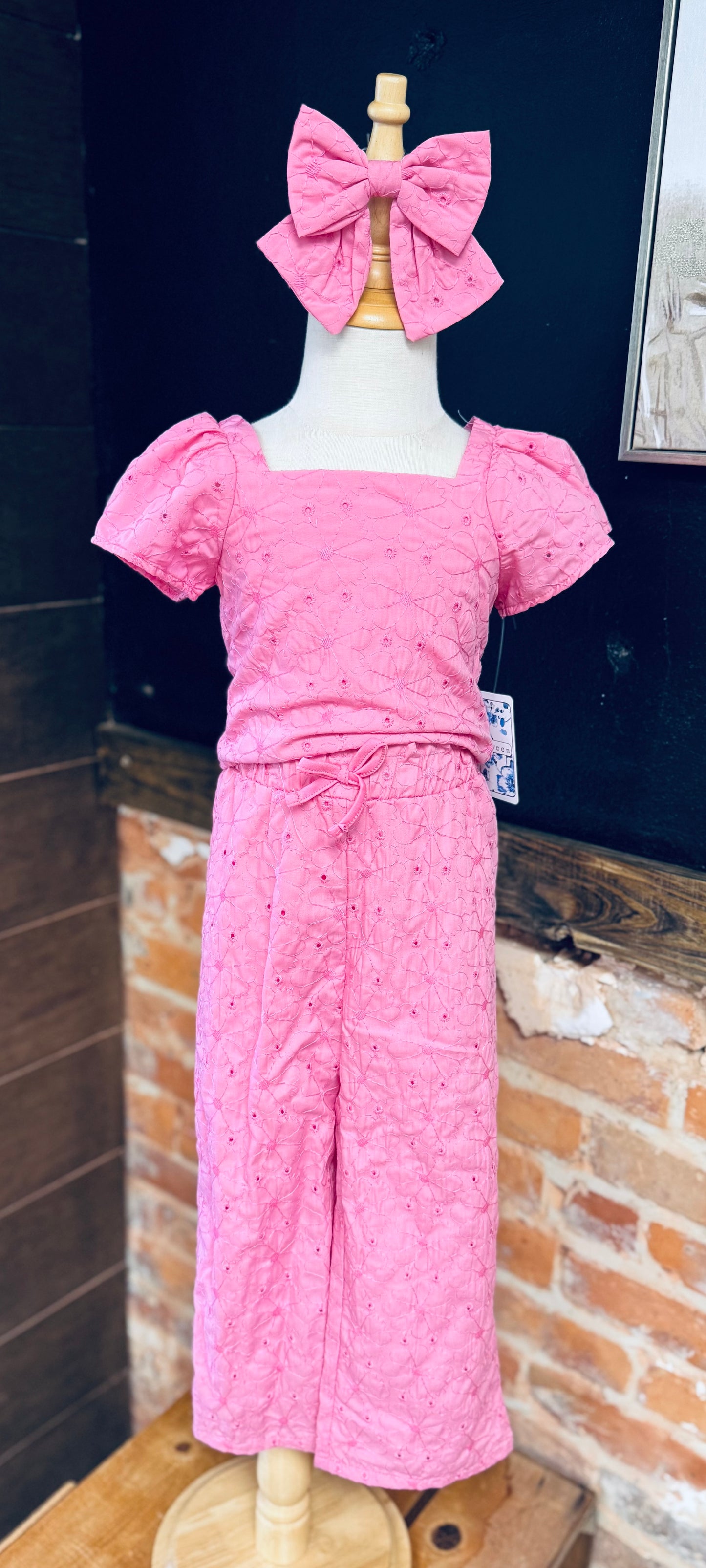 2 Piece Pink Set