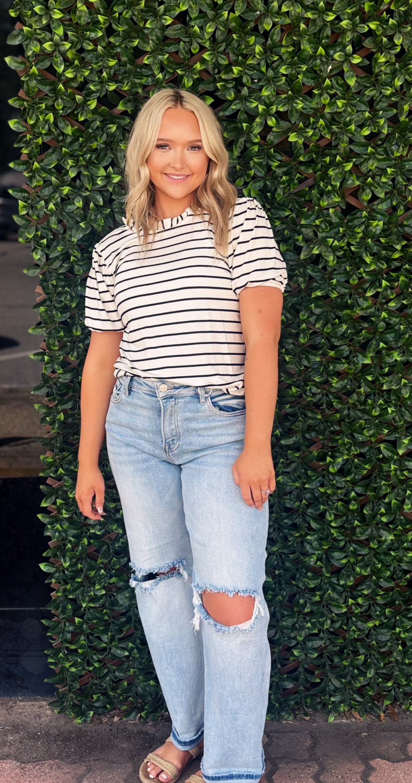Striped Kelly Top