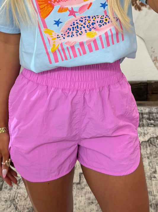 Bright Mauve Short