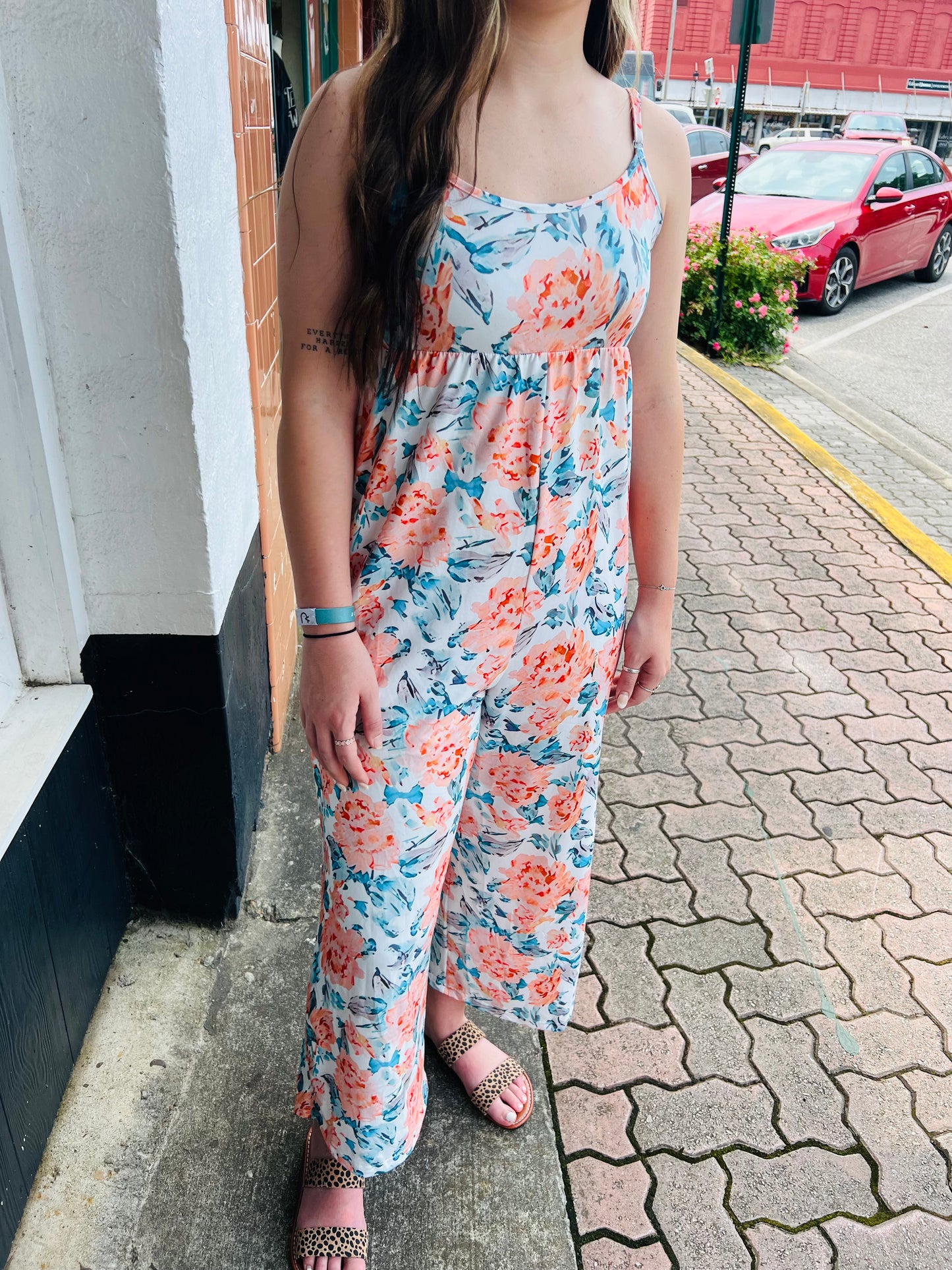 Floral Jumpsuit