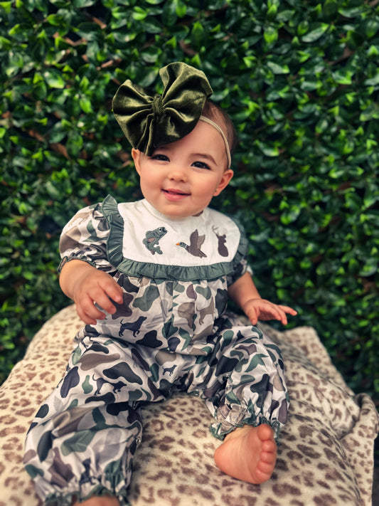 Camo Hunting Romper