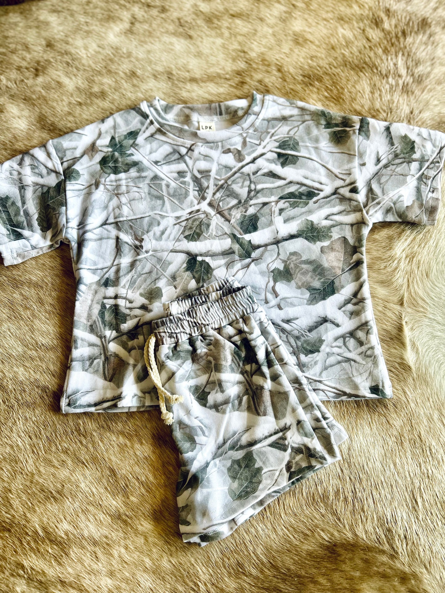 Shorts set| Camo