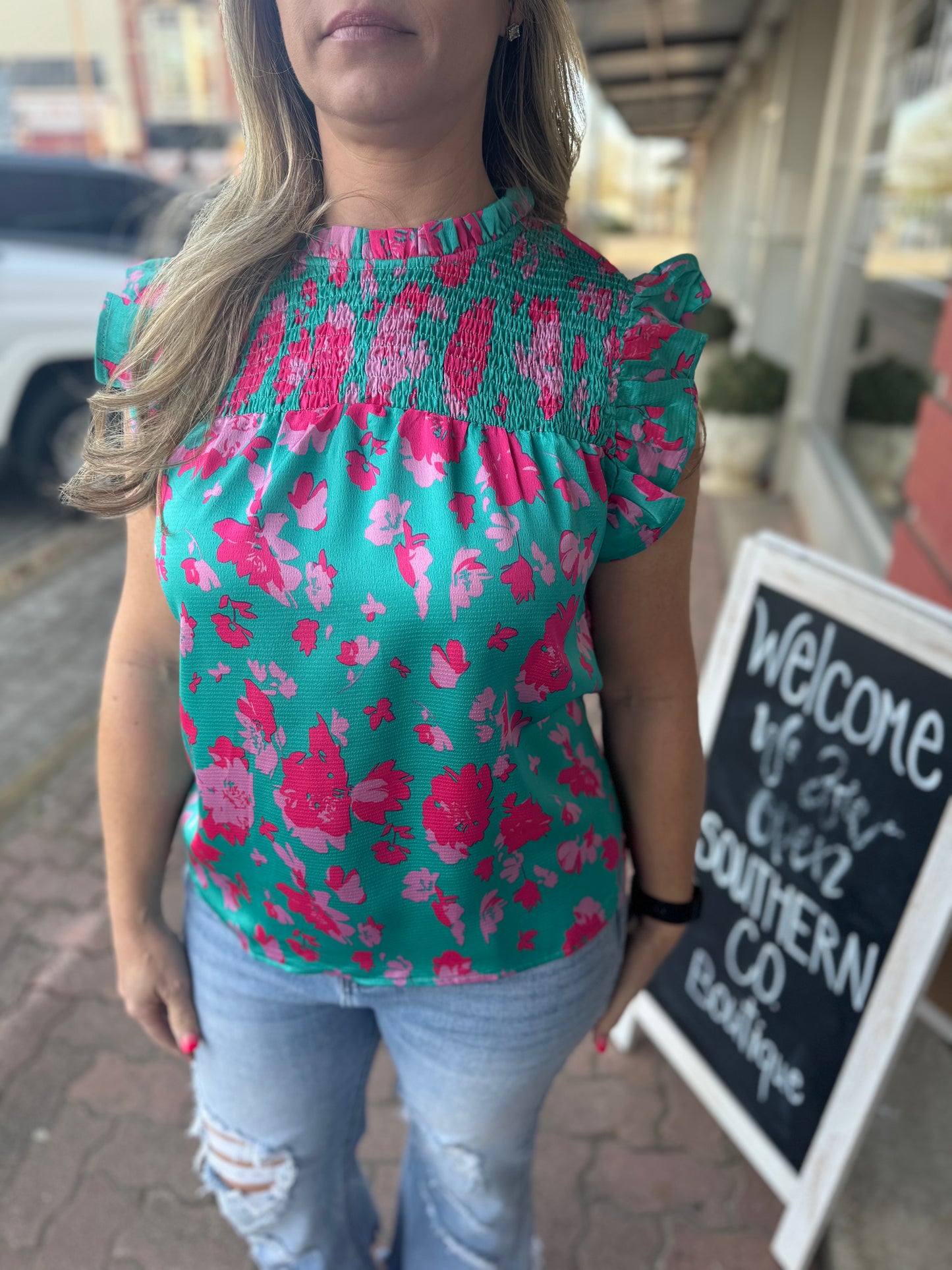 Kelsie Floral Top