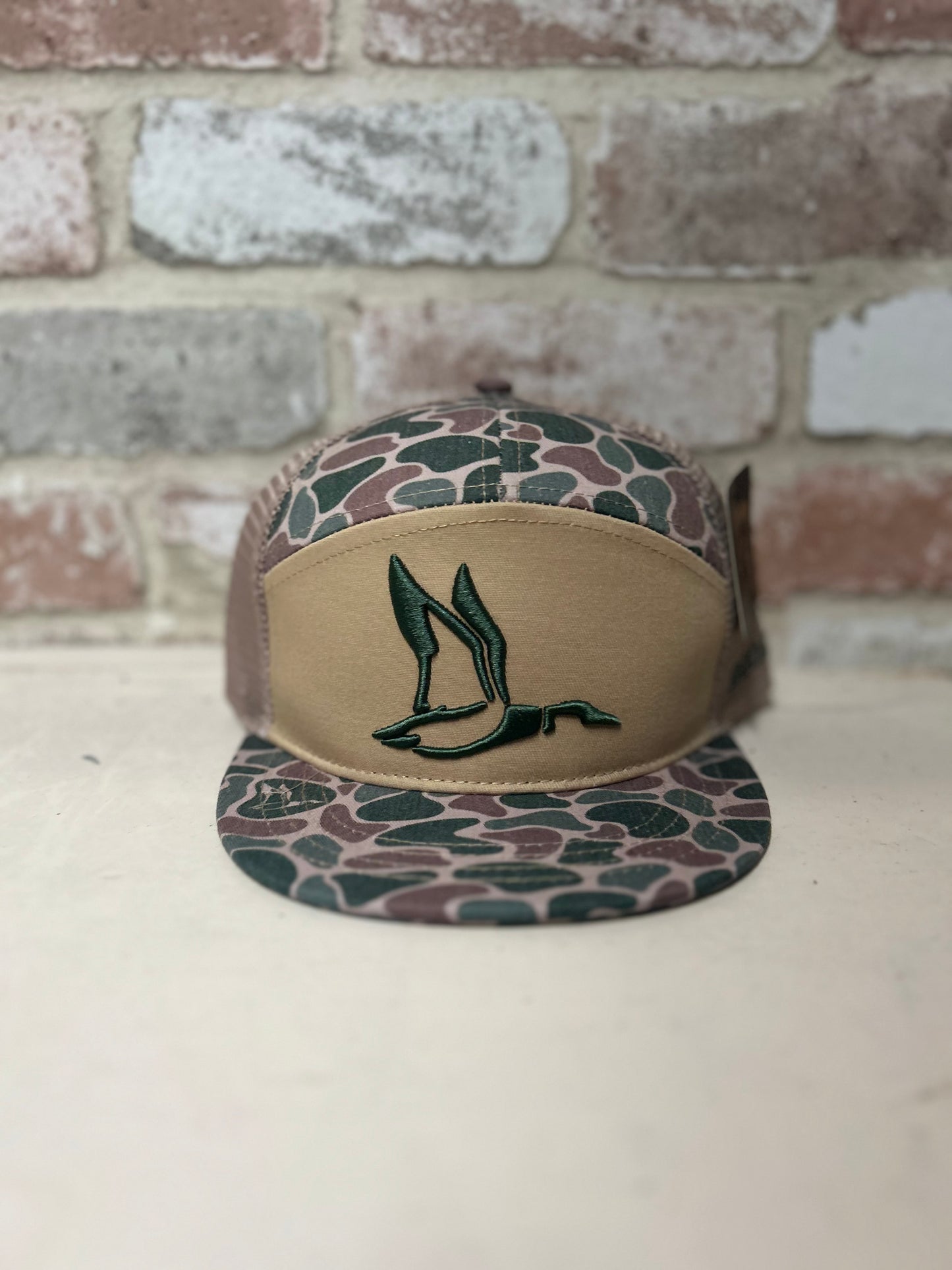 Boys| 3D puff camo duck hat