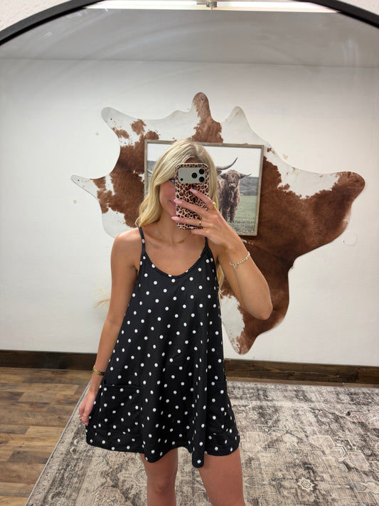 Polka Dot Active Dress