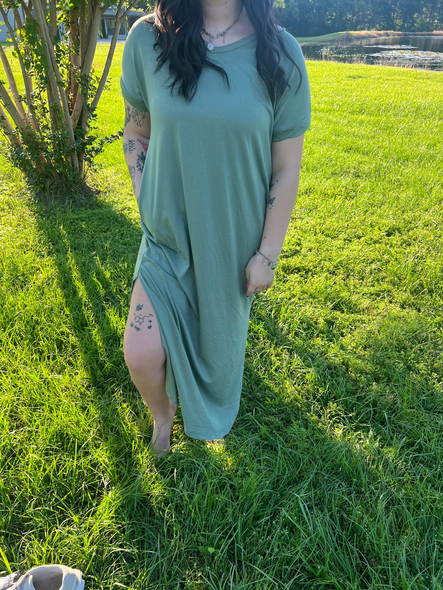 Green Maxi Dress