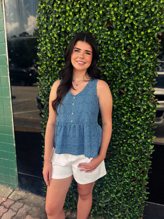 Denim Tank