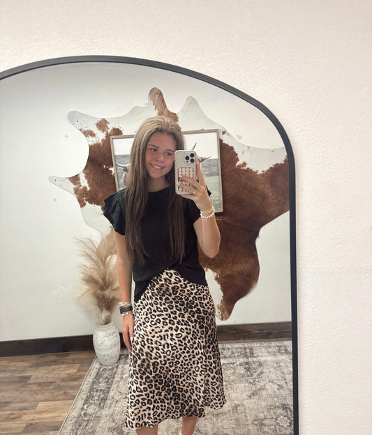 Leopard Skirt