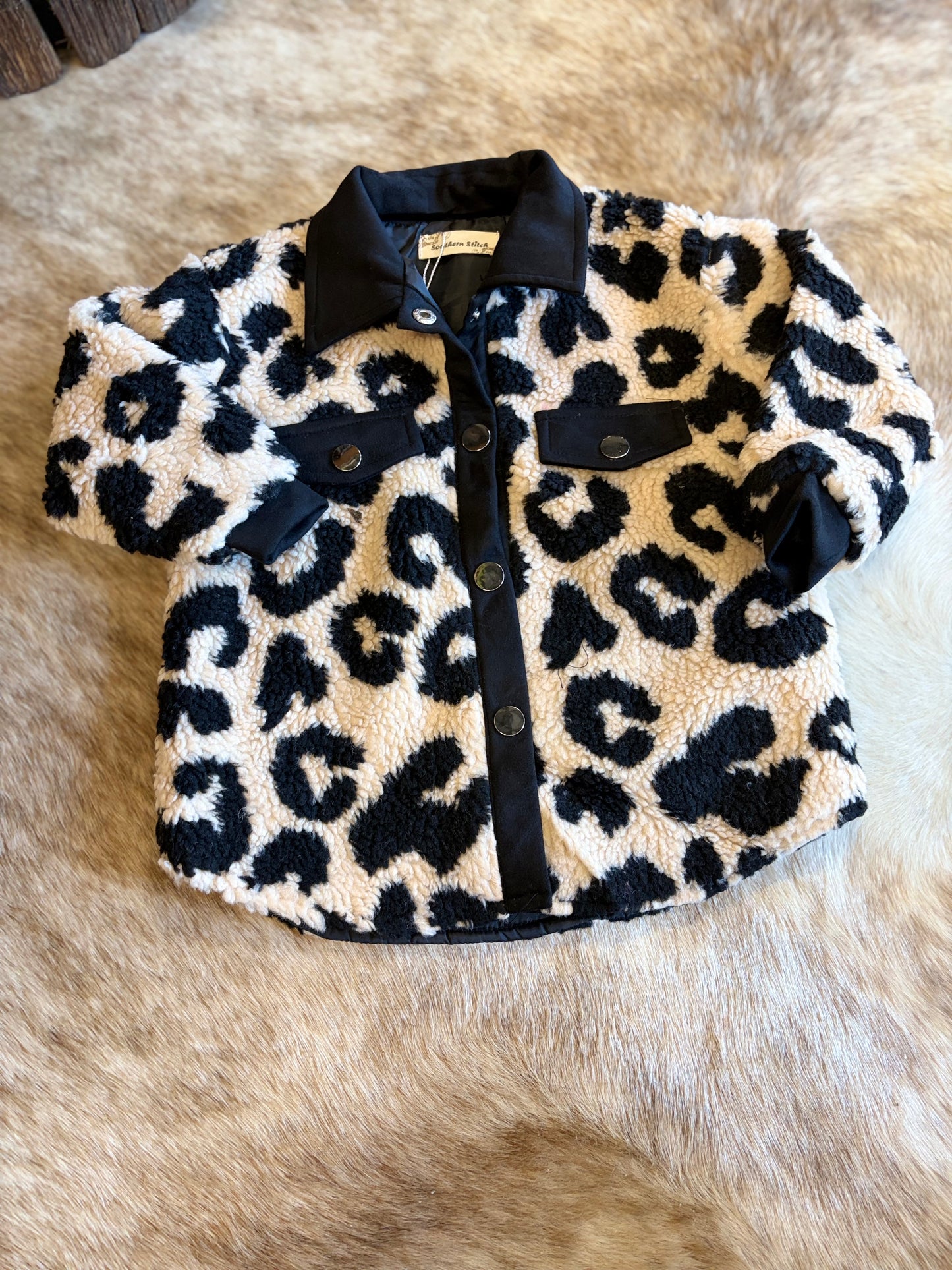 Fleece Cheetah Jacket