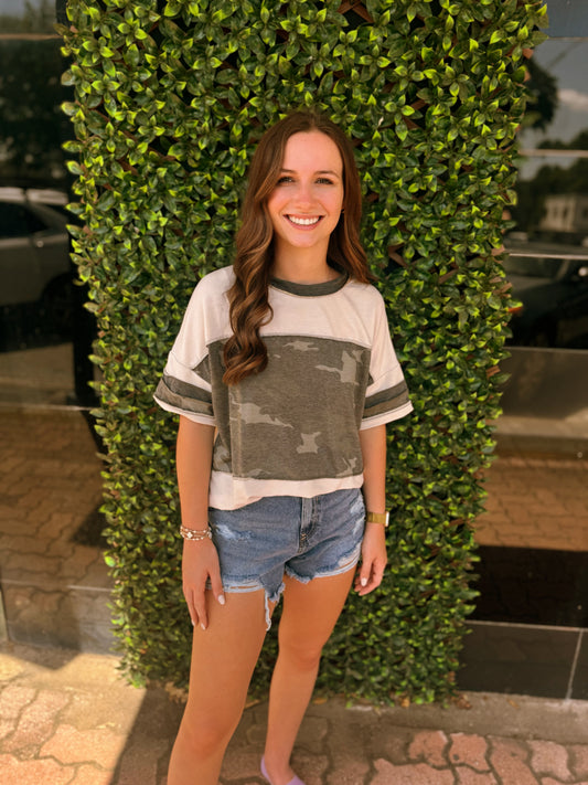 Camo Top