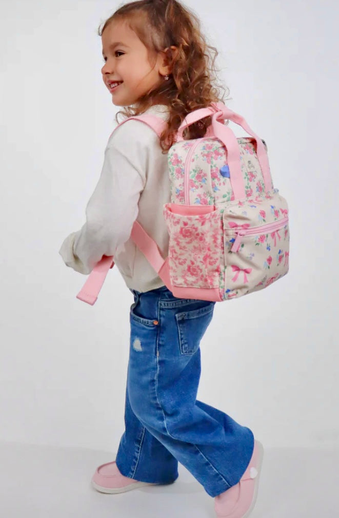 Itzy Ritzy’s Floral & Bow Toddler Backpack