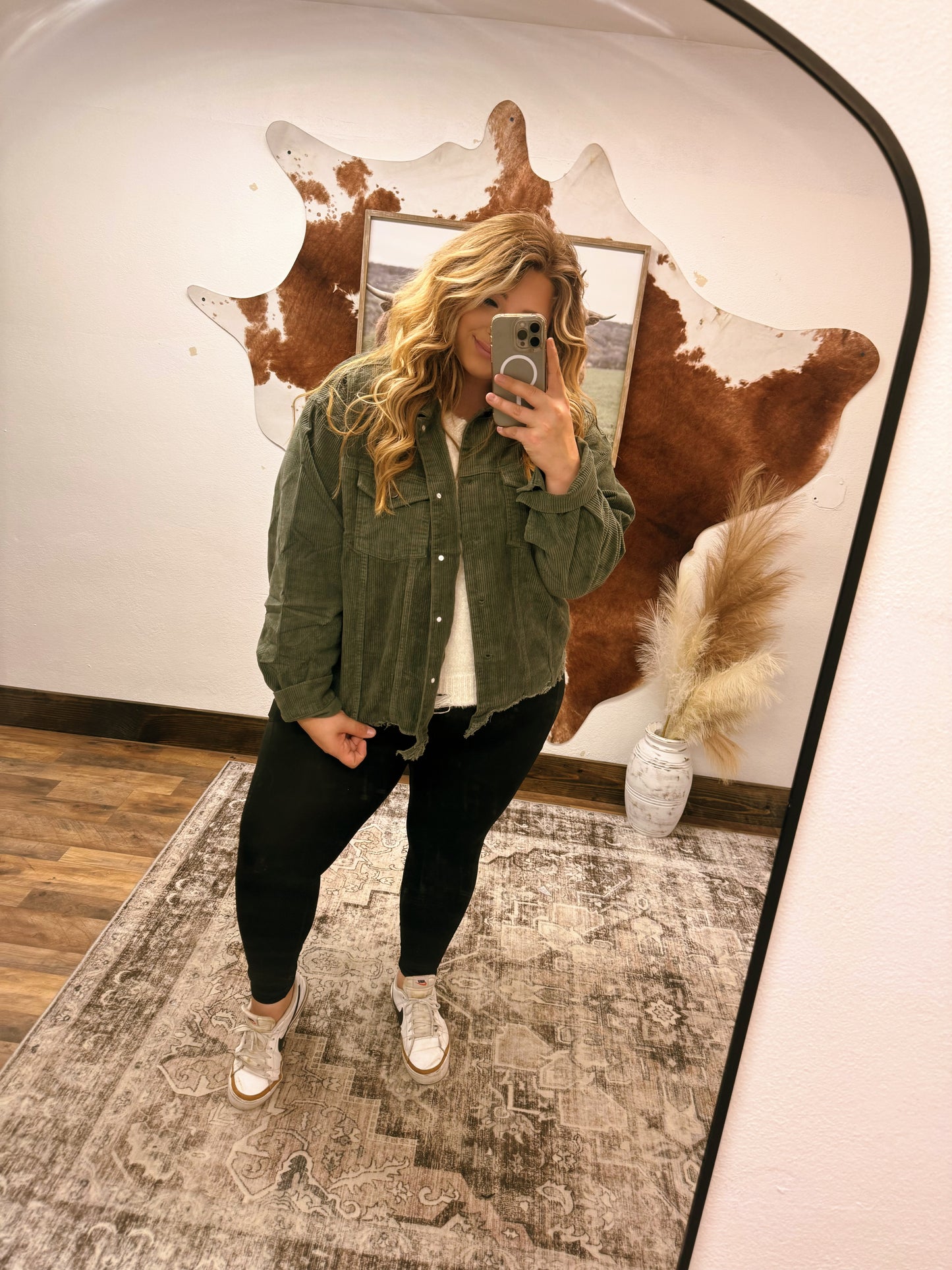 Green Corduroy Jacket