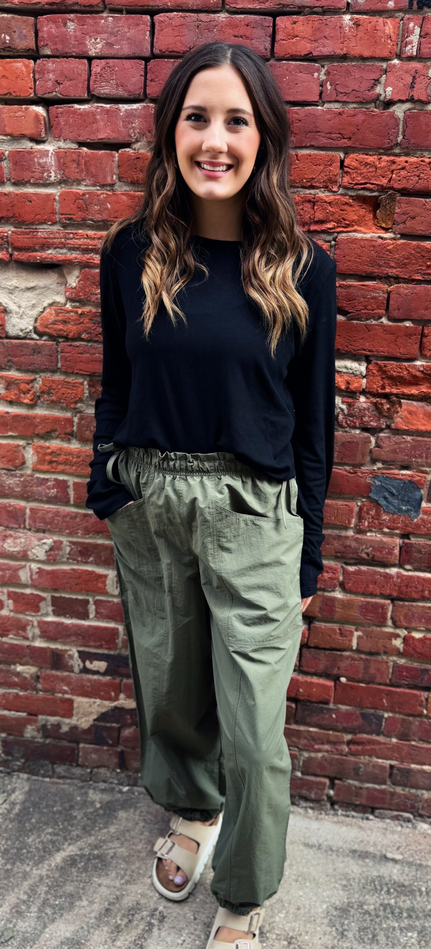 Olive Costa Pants