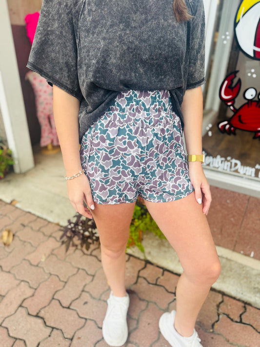 Camo Athletic Shorts