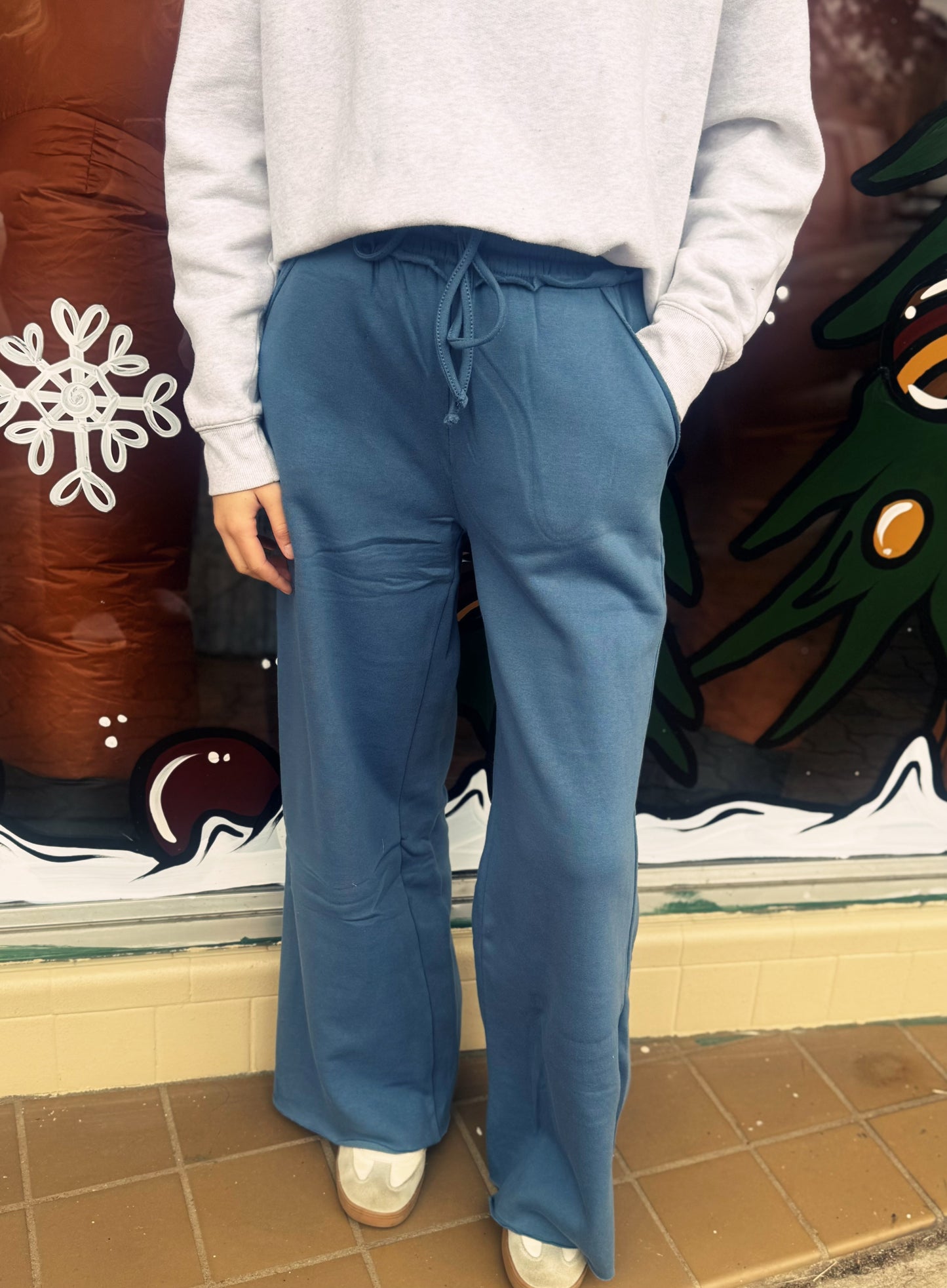 Blue Sweatpants