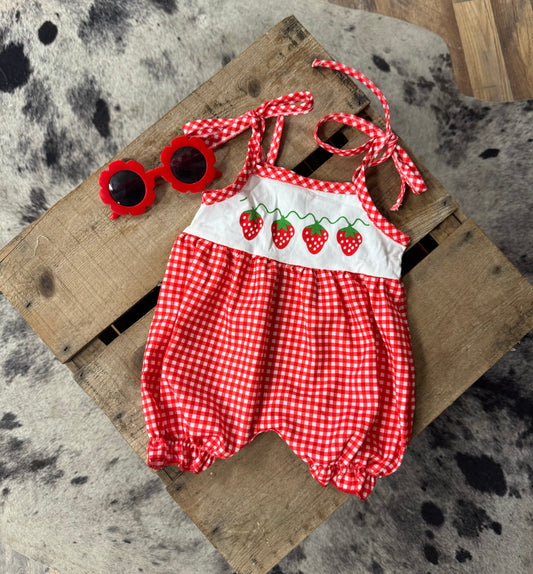 Strawberry Romper