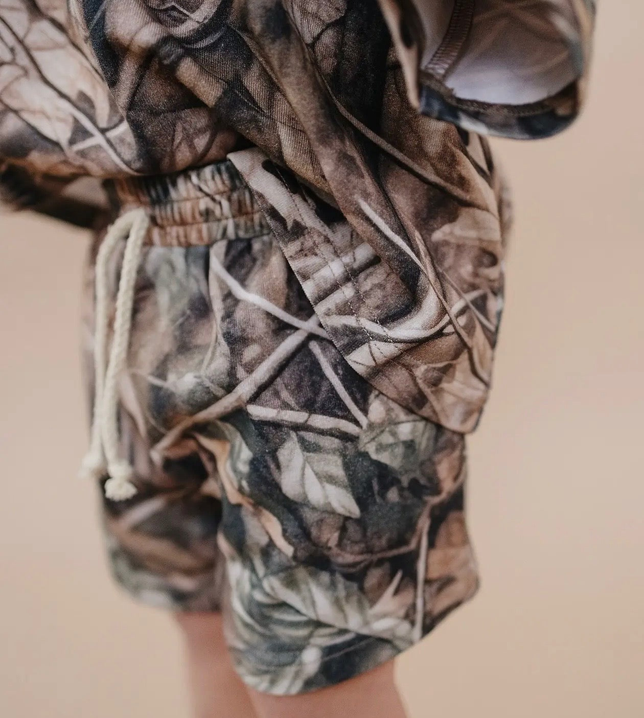 Shorts Set| Brown Camo