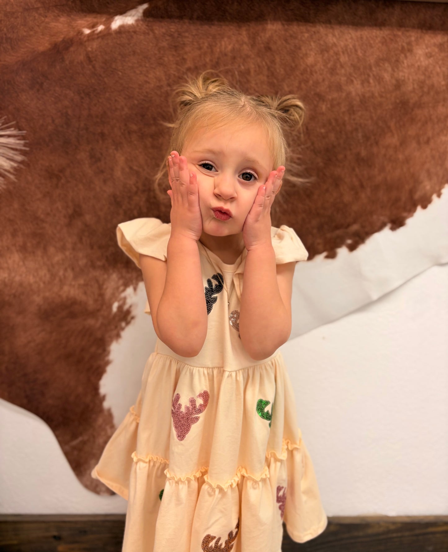 Deer Sequin Dress