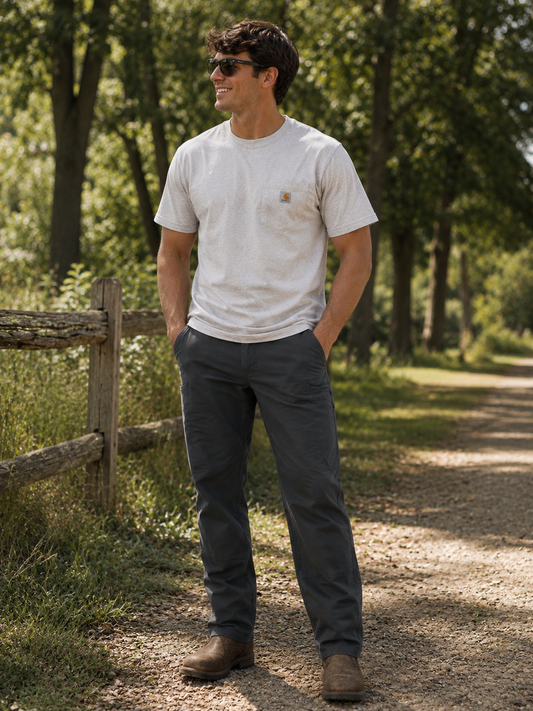 Men| Roost Flex CHARCOAL pants