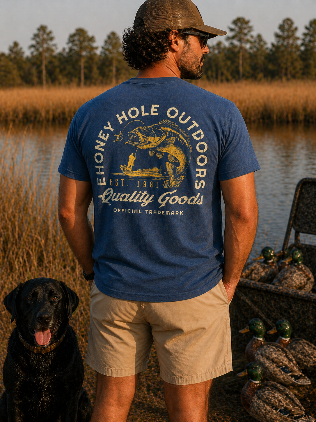 Mens| Bass N Boat Tee