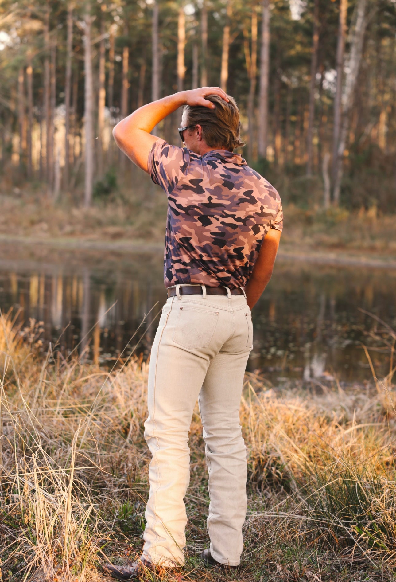Backwoods Camo Polo