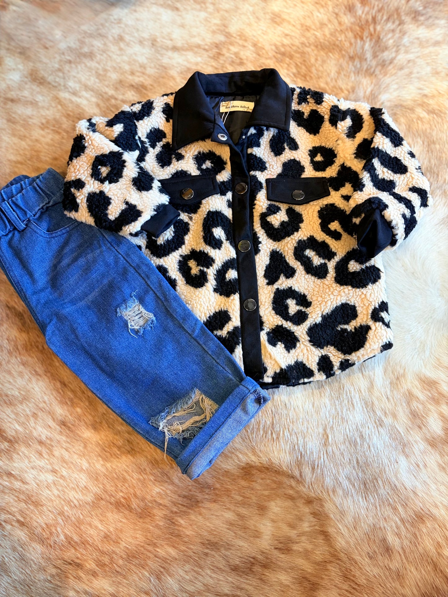 Fleece Cheetah Jacket