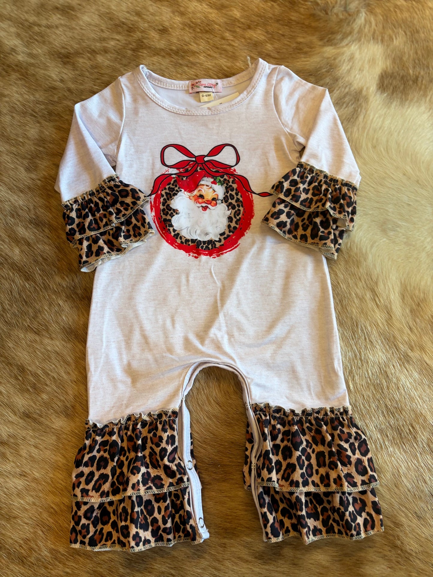 Cheetah Romper