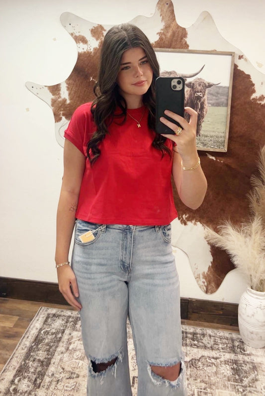 Red Tee