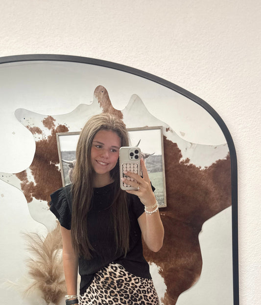 Black Blakely Top