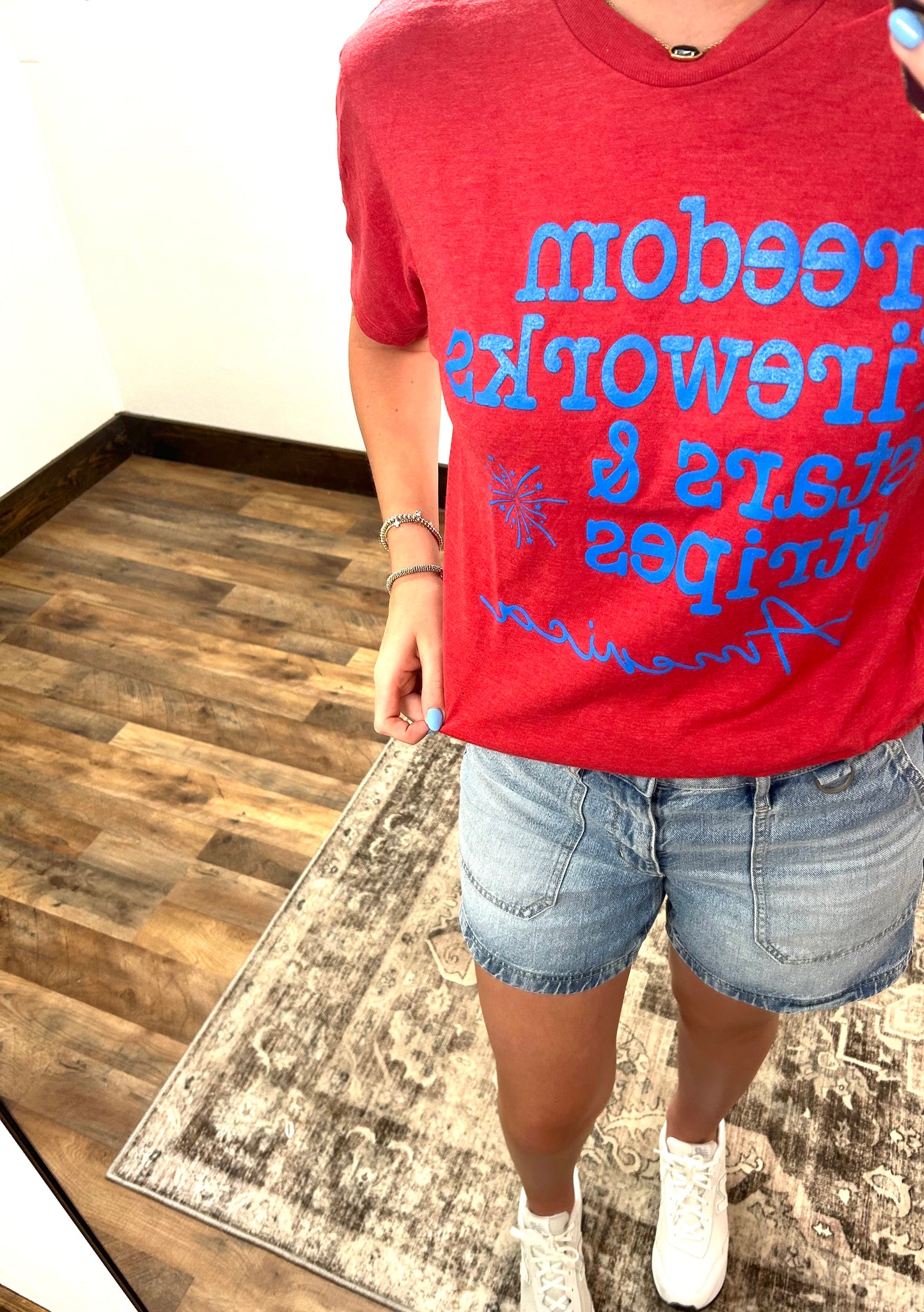 Freedom and Fireworks tee