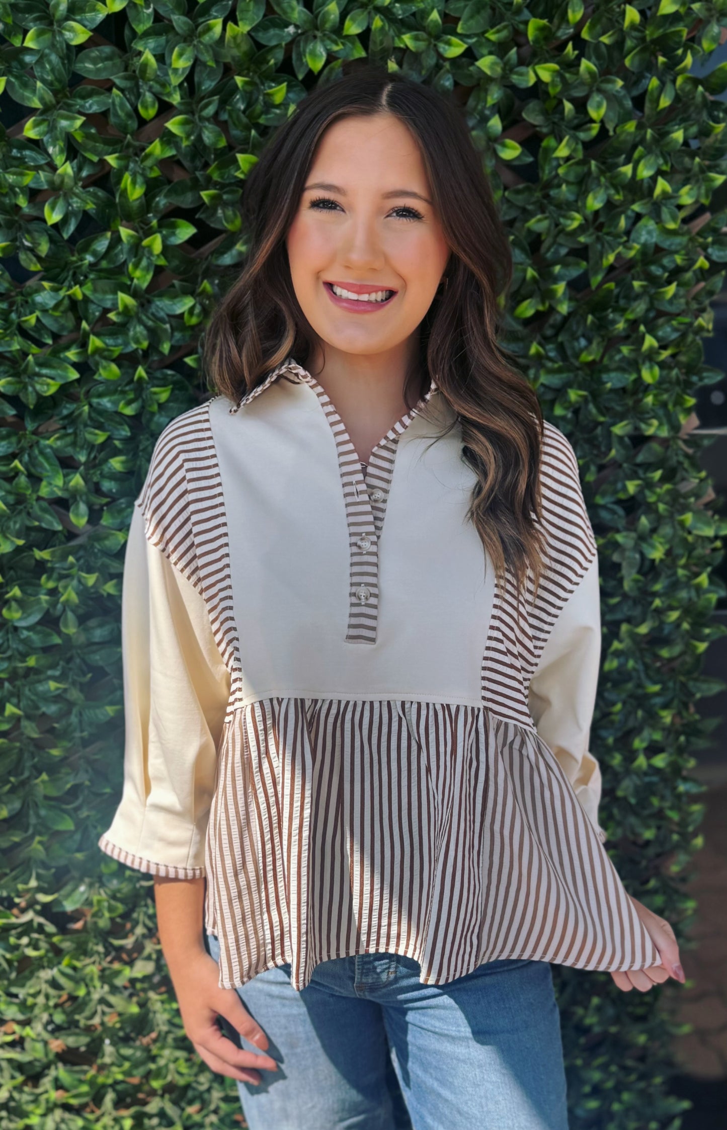 Kortney Striped Top