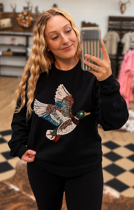 The Mallard Sequin Sweatshirt