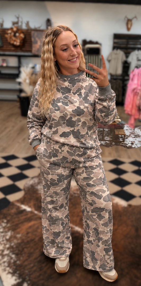 Camo Pant Set